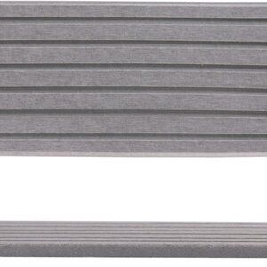 New 2 PCS Water Absorbent Diatomite Coasters Rectangle, Grooved Design